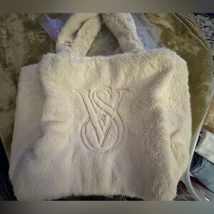 Victoria’s Secret Luxurious Faux Fur Tote